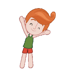 Happy Dance Sticker by Mundo Bita