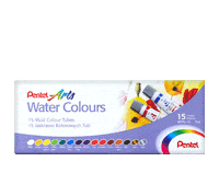 Colores Watercolor Sticker by PentelMéxico