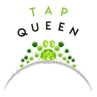 Queen Tap Sticker by theanimalpad