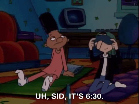 hey arnold nicksplat GIF