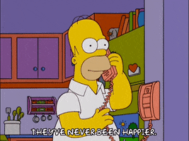 happy homer simpson GIF