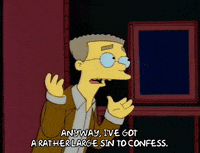 Episode 1 Confession GIF by The Simpsons
