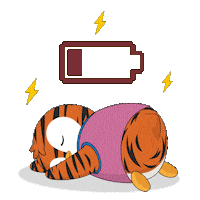 Tired Good Night Sticker by Pudgy Penguins