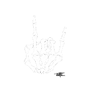 Rock Hand Sticker by Zotz