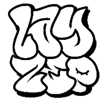 Layzee_Draws graffiti streetart spraypaint layzee Sticker
