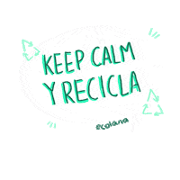 ecolanamx talk recycle reuse zerowaste Sticker