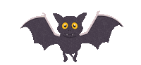 Halloween Bat Sticker by CapstonePub