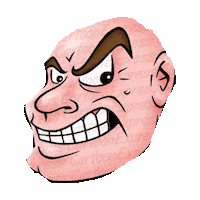 mad STICKER by imoji