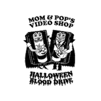 Vhs Horror Movie Sticker by DISCOUNT CEMETERY