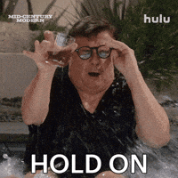 Wait A Second Hold On GIF by HULU