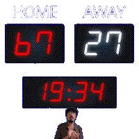 27 Away Sticker