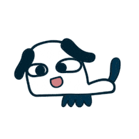 Dog Panic Sticker
