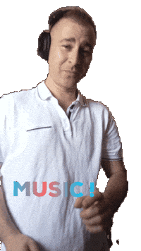 Radio Host Dancing Sticker by Jonathan Mariotti