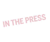 In The Press Sticker by TVSN