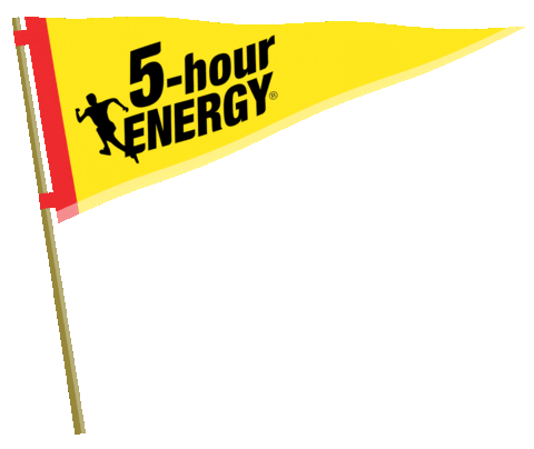 Football Flag Sticker by 5-hour ENERGY®