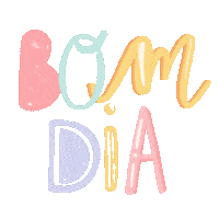 Bom Dia Colors Sticker