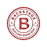 Backstage_SB dancing dj bar piano Sticker