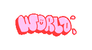 World Graffiti Sticker