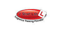 2StartTraining forklift cpc hgv lorry Sticker