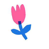 happy flower Sticker by Kelli Laderer