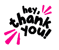 Thanks Thank You Sticker