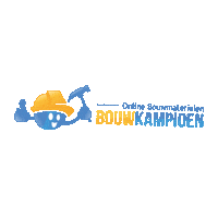 Bouwkampioen logo construction bouwkampioen Sticker