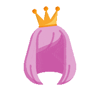 Pink Queen Sticker by The National Academy of Future Physicians and Medical Scientists