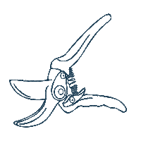 Clip Gardening Sticker by The Tree Center