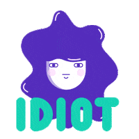 Stop Eye Roll Sticker by Stickerbaby