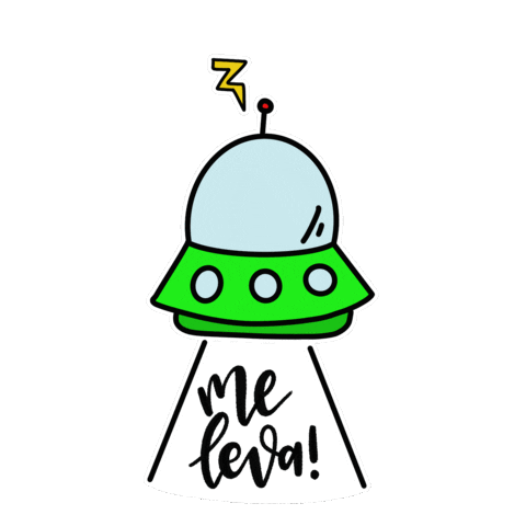 luizacapucci alien et lgcapucci me leva Sticker