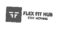 FlexFitHub fitness resistance band resistance bands at home workout Sticker