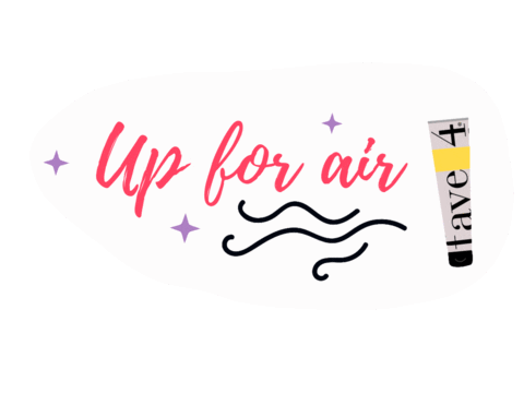 Air Dry Sticker by fave4 Hair