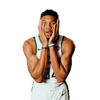Oh No Omg Sticker by Milwaukee Bucks