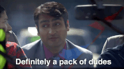kumail nanjiani definitely a pack of dudes kind of car GIF by Portlandia
