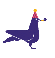 Celebrating Happy Birthday Sticker by jajonc