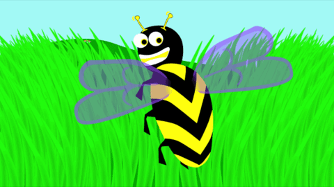 animation bee GIF