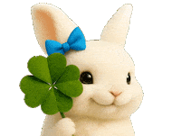 Bunny Bless Sticker