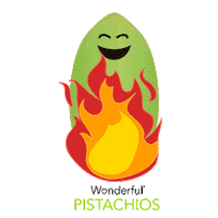 Fire Sticker by Wonderful Pistachios