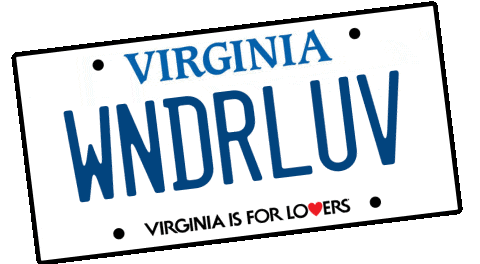 Road Trip Love Sticker by Virginia is for Lovers