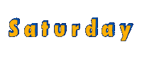 Weekend Saturday Sticker