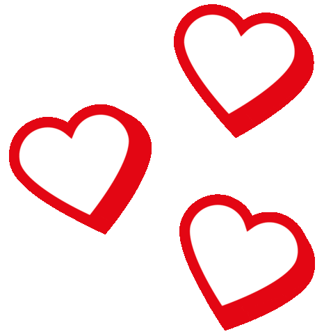 Paloma Hearts Sticker