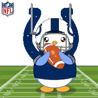Touch Down Super Bowl Sticker by Pudgy Penguins
