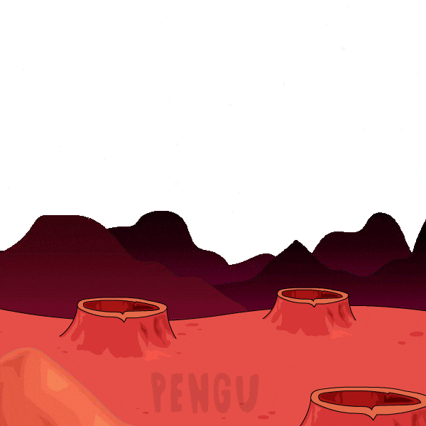 Outer Space Sticker by Pudgy Penguins