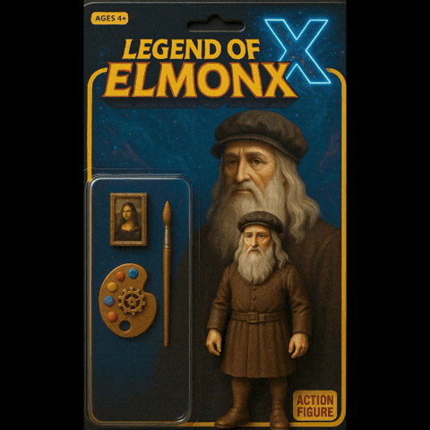 Mona Lisa Art GIF by ElmonX