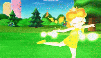 Super Mario Flowers GIF