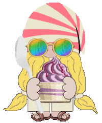 Summer Gnome Sticker