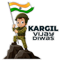 Jaihind Indianarmy Sticker by Chhota Bheem