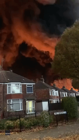 Loud Explosion Heard as Fire Breaks Out Near Hull