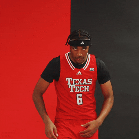 Leon Horner GIF by Texas Tech Basketball