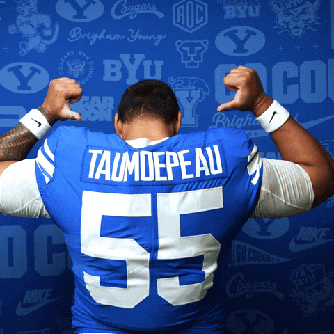 College Football Go Cougs GIF by BYU Cougars